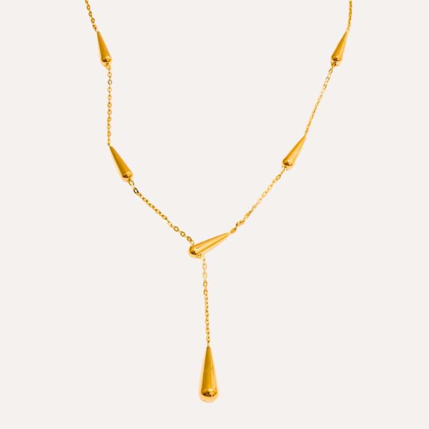 Golden Drop Necklace