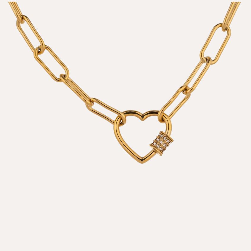 Collier Cœur Moderne