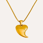 Load image into Gallery viewer, Golden Heart Necklace