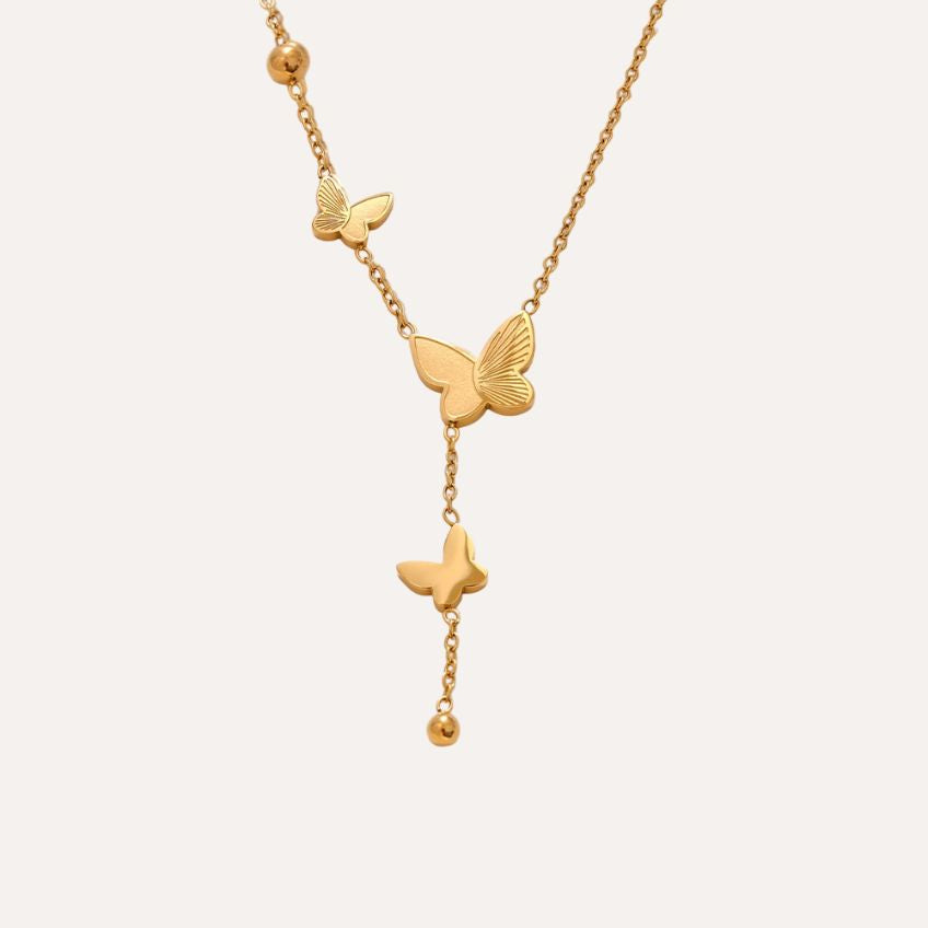 Collier Papillon d’Or