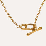 Load image into Gallery viewer, Long Toggle Chain Necklace