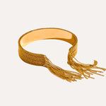 Load image into Gallery viewer, Tassel Chain Cuff