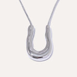 Load image into Gallery viewer, Neriah U-Shape Statement Necklace