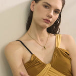 Load image into Gallery viewer, Tiger Eye Oval Necklace