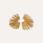 Load image into Gallery viewer, Earrings Nova Edge – Geometric Studs with Zircon Shine