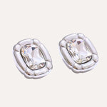 Load image into Gallery viewer, Rectangular Zircon Jewelry Set