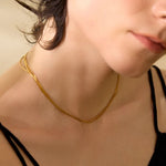 Load image into Gallery viewer, Oria Layered Choker Necklace