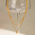 Load image into Gallery viewer, White Zircon Layered Necklace