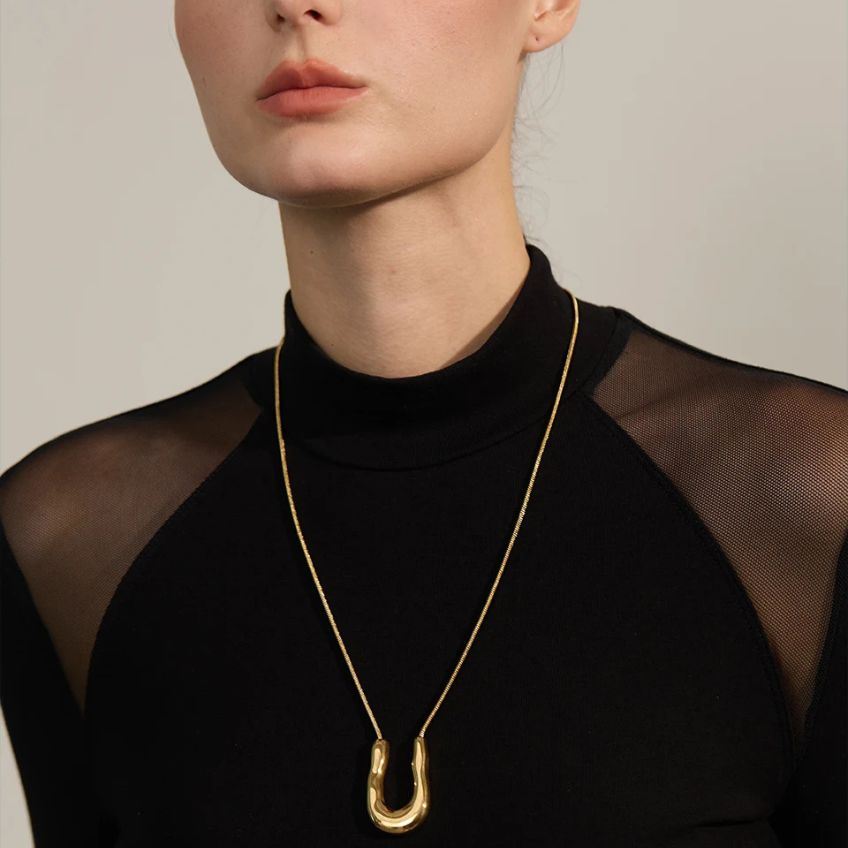Neriah U-Shape Statement Necklace