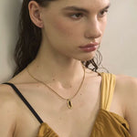 Load image into Gallery viewer, Tiger Eye Oval Necklace