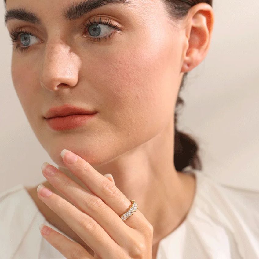 Lunara Heart Shine Ring
