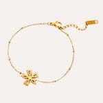 Load image into Gallery viewer, Zircon Flower Bracelet