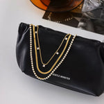 Load image into Gallery viewer, Triple Layer Square Zircon Necklace