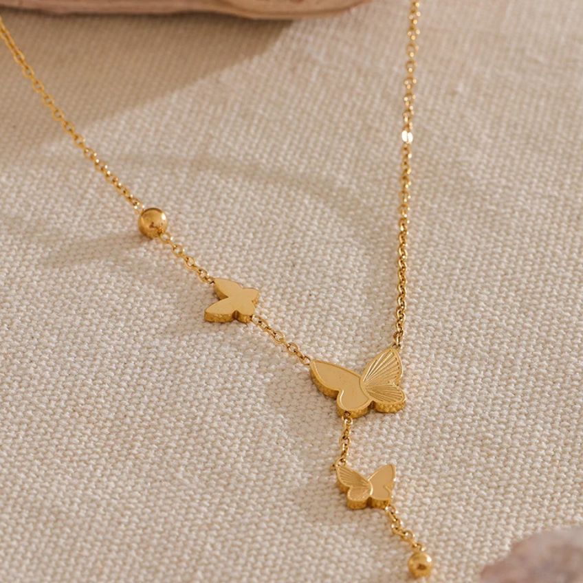 Collier Papillon d’Or