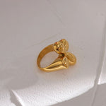 Load image into Gallery viewer, Veloura Textured Statement Ring