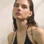 Load image into Gallery viewer, Rectangle Stud Earrings