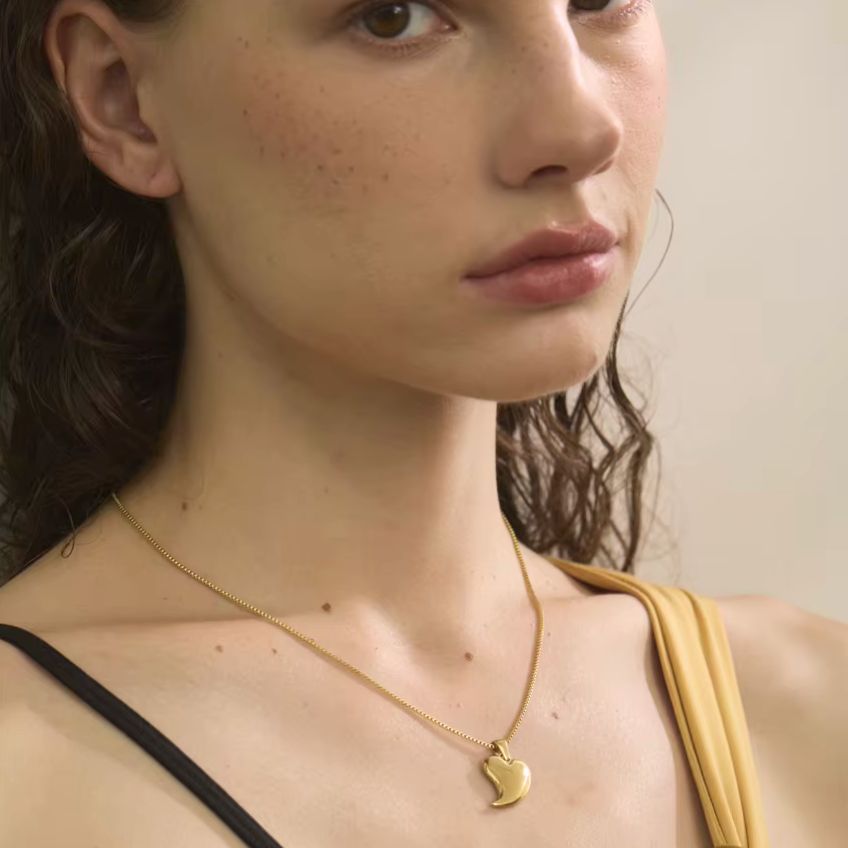 Golden Heart Necklace