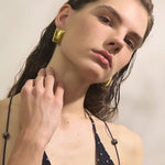 Load image into Gallery viewer, Rectangle Stud Earrings