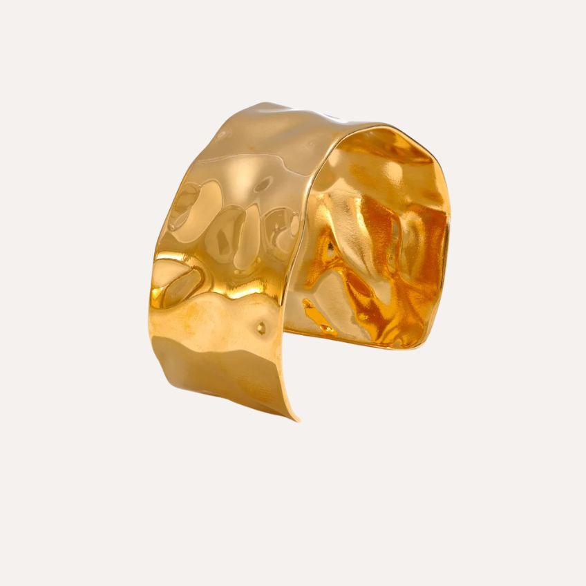 Solmara Hammered Cuff