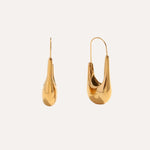 Load image into Gallery viewer, Earrings Linea Pin – Minimal Geometric Hoop Earrings
