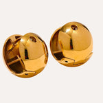 Load image into Gallery viewer, Aurevia Hollow Hoop Earrings
