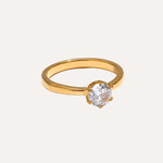 Load image into Gallery viewer, Aurelia Classic Zirconia Ring
