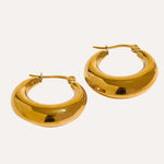 Load image into Gallery viewer, Valmira Geo Texture Hoops
