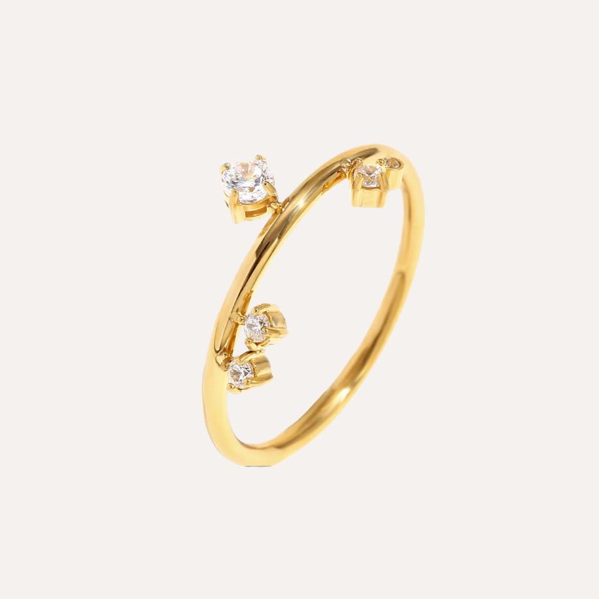 Reina Crown Spark Ring