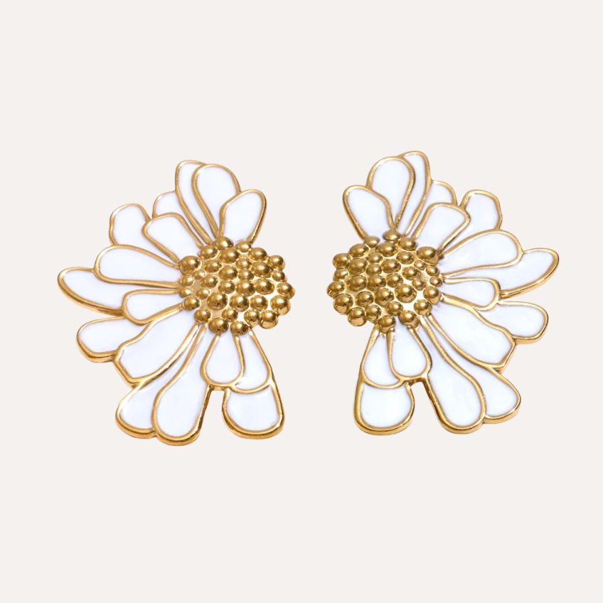 Florelle Enamel Bloom Studs