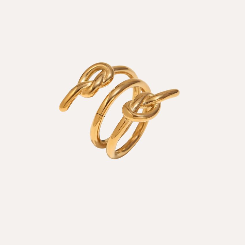 Solenne Triple Flow Ring