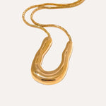 Load image into Gallery viewer, Neriah U-Shape Statement Necklace
