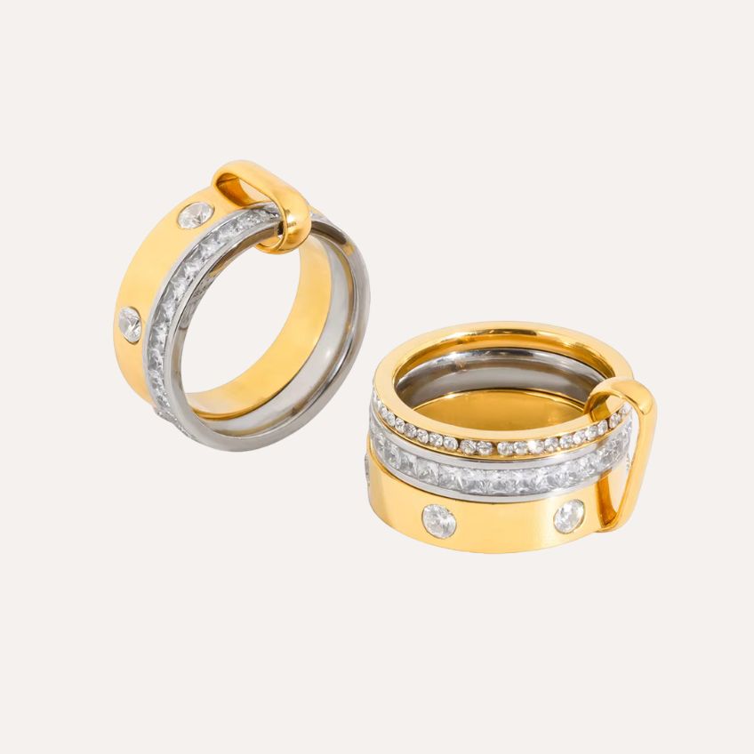 Mixed Color Stackable Rings