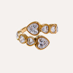 Load image into Gallery viewer, Amelisse Heart Open Ring
