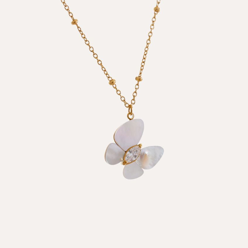 Auréa Butterfly Shell Necklace