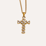 Load image into Gallery viewer, Necklace Croix Brillante
