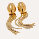 Load image into Gallery viewer, Serelis Snake Chain Earrings

