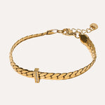 Load image into Gallery viewer, Bracelet Doré Souveraine
