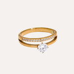 Load image into Gallery viewer, Aurette Double Shine Ring
