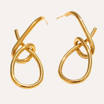 Load image into Gallery viewer, Virella Sculpt Drop Earrings
