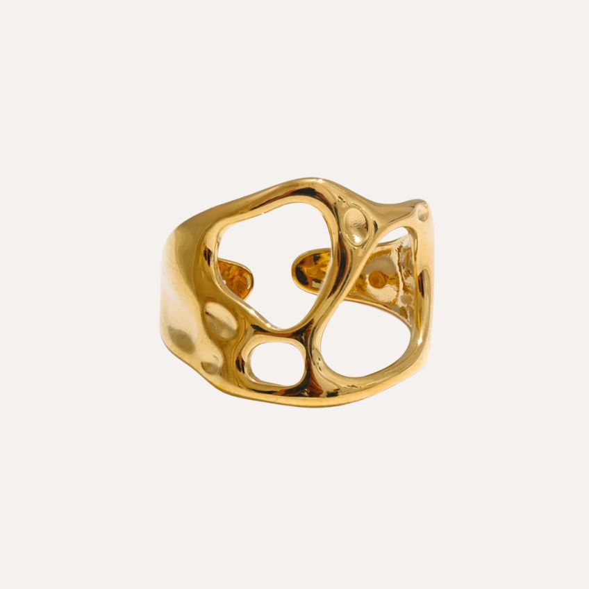 Lunera Hollow Open Ring