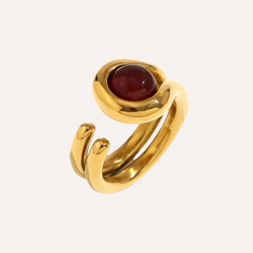 Aureline Duo Gemstone Ring