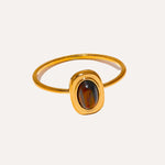 Load image into Gallery viewer, Elowen Oval Stone Ring
