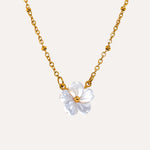 Load image into Gallery viewer, Colar Flora Madre – Flor de Concha Natural
