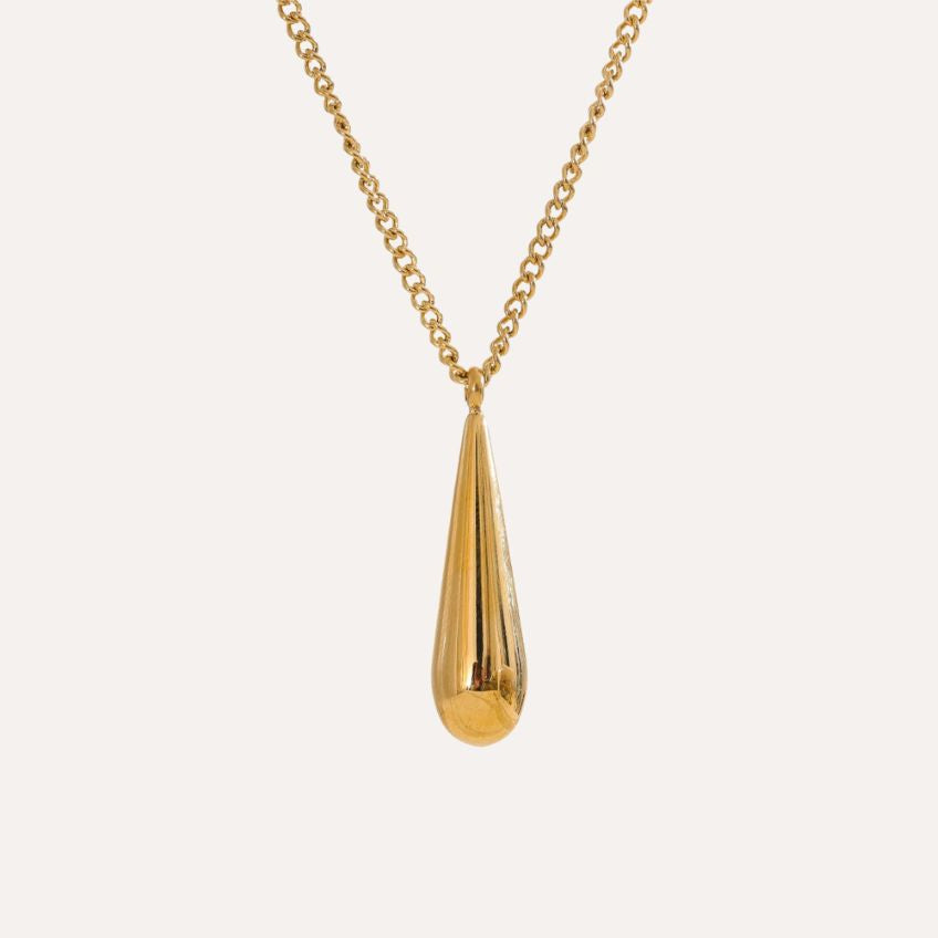 Lunara Drop Pendant Necklace