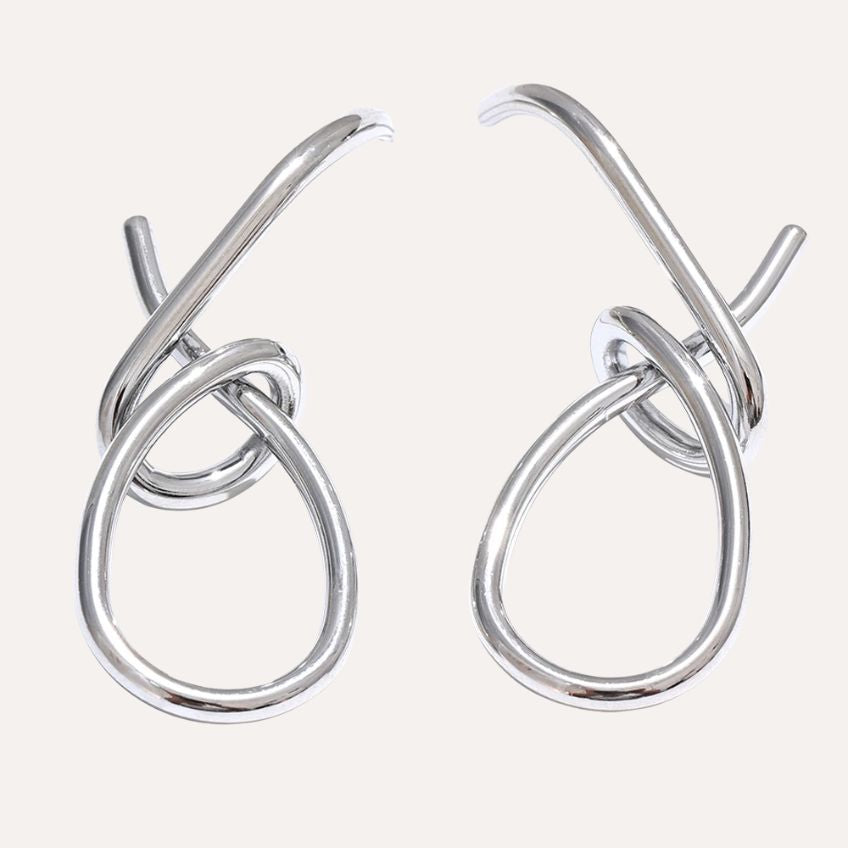 Virella Sculpt Drop Earrings