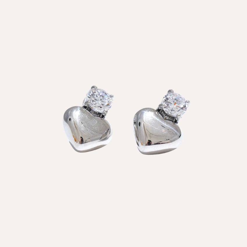 Earrings HeartBrillant