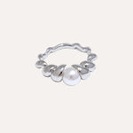Load image into Gallery viewer, Marisse Pearl Twist Ring
