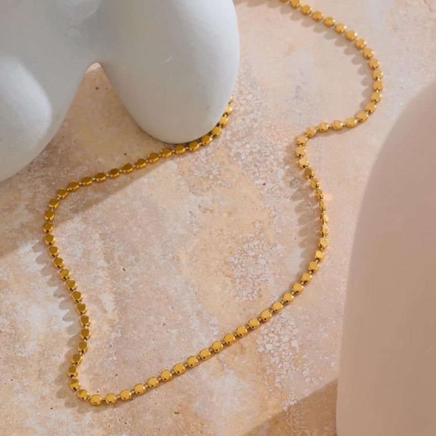 Necklace Lucent Square 18K Gold