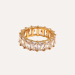 Load image into Gallery viewer, Zerelle Geometric Spark Ring

