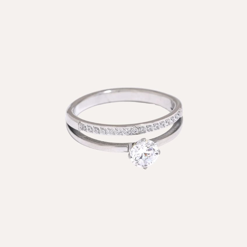 Aurette Double Shine Ring